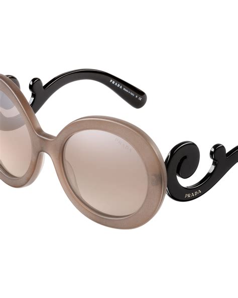 prada baroque sunglasses|Prada minimal baroque sunglasses.